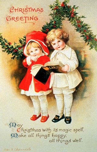 antique postcard